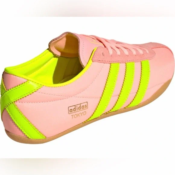 adidas Originals TOKYO Pink and Yellow Sneakers NEW - Picture 5 of 5